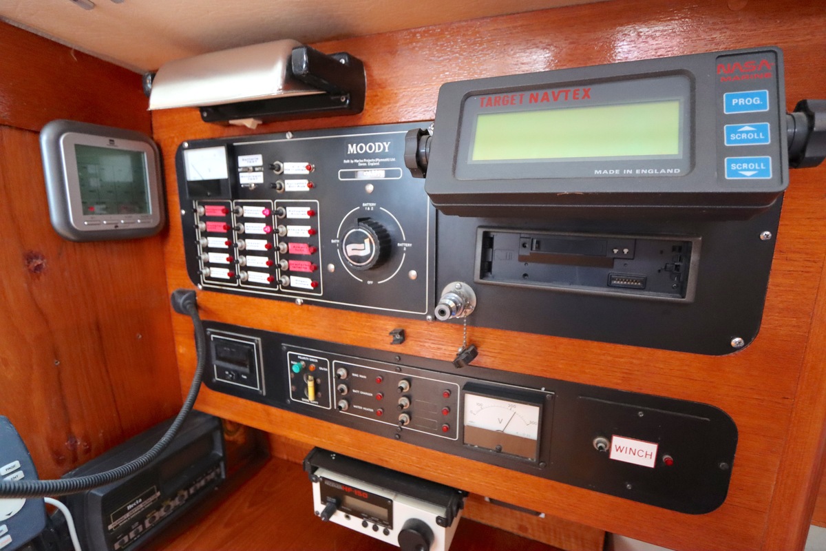 Moody 376 1987 – Bill Dixon ontwerp met vleugelkiel - Foto 26