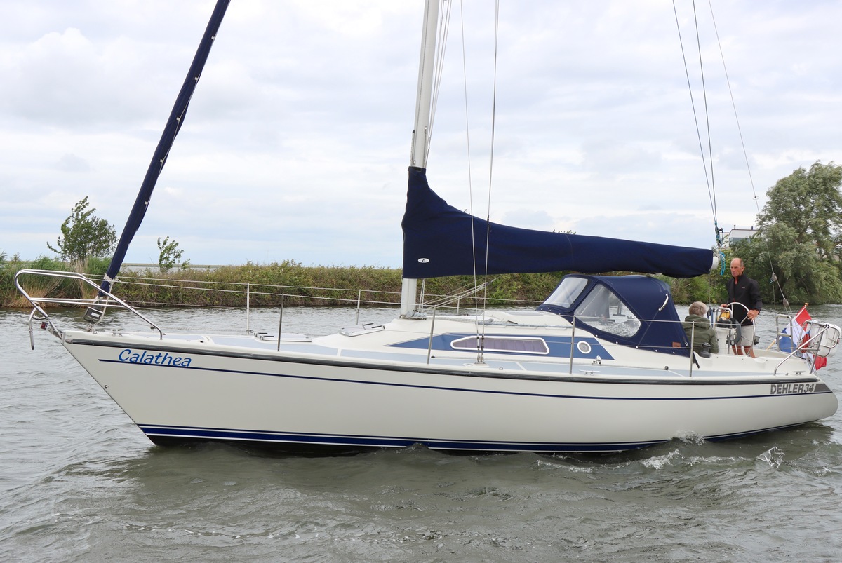 Dehler 34 Optima 106 (1987) – vleugelkiel en 15m doorvaart - Foto 26