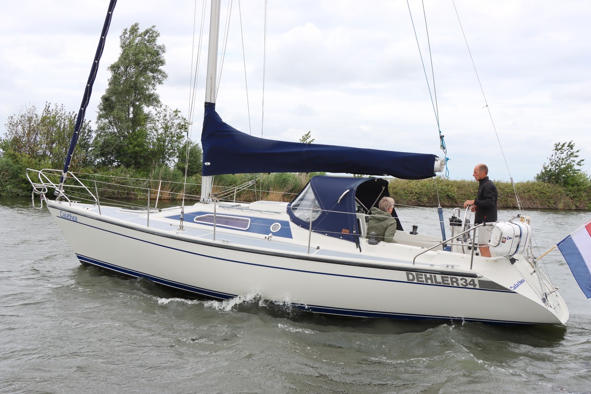 Dehler 34 Optima 106 (1987) – vleugelkiel en 15m doorvaart - Foto 27