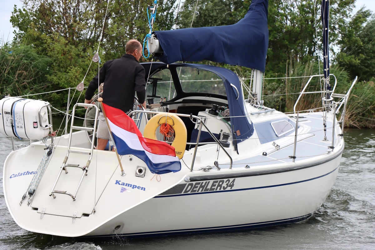 Dehler 34 Optima 106 (1987) – vleugelkiel en 15m doorvaart - Foto 29