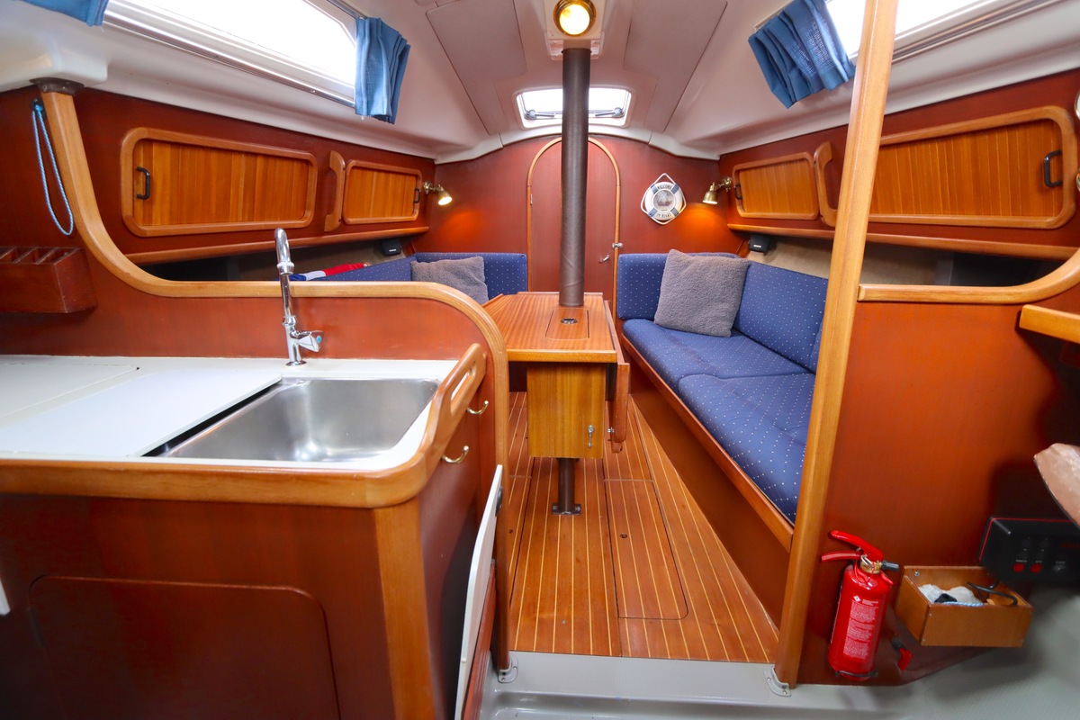 Dehler 34 Optima 106 (1987) – vleugelkiel en 15m doorvaart - Foto 4