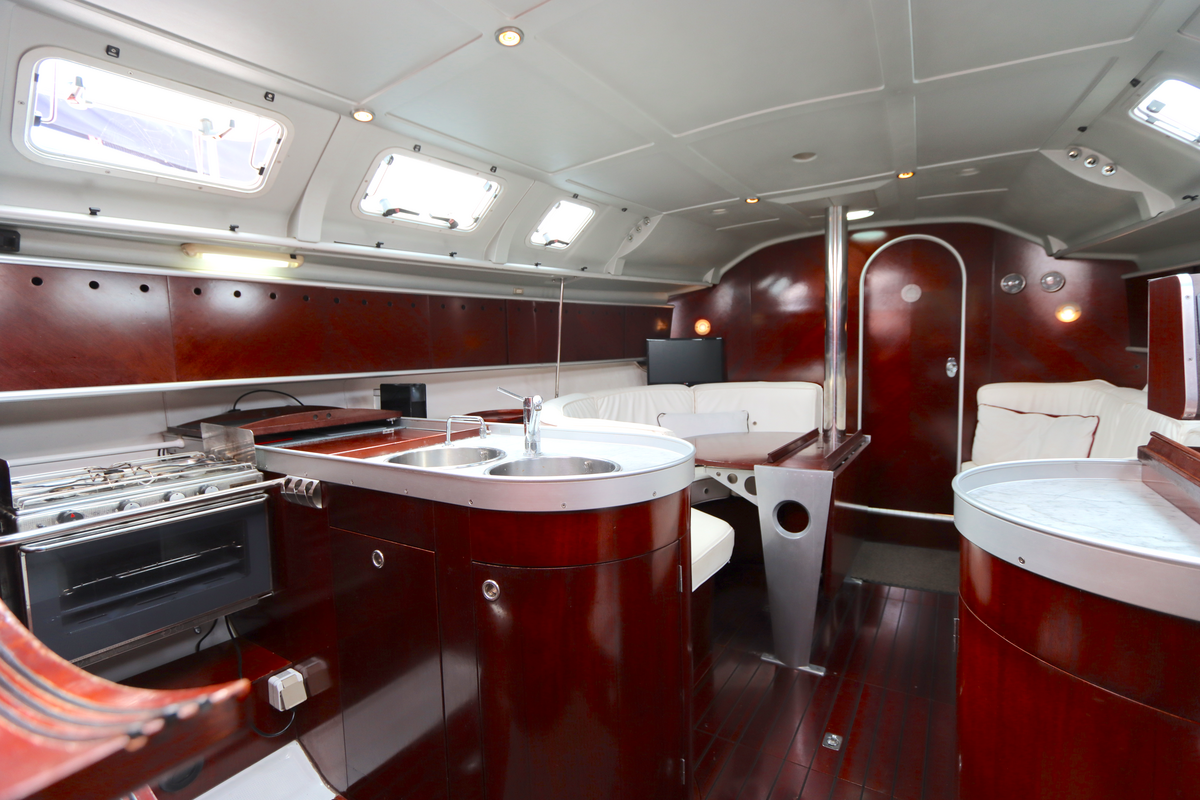 Beneteau First 41S5 1991 – Berret/Starck-ontwerp met vleugelkiel - Foto 5