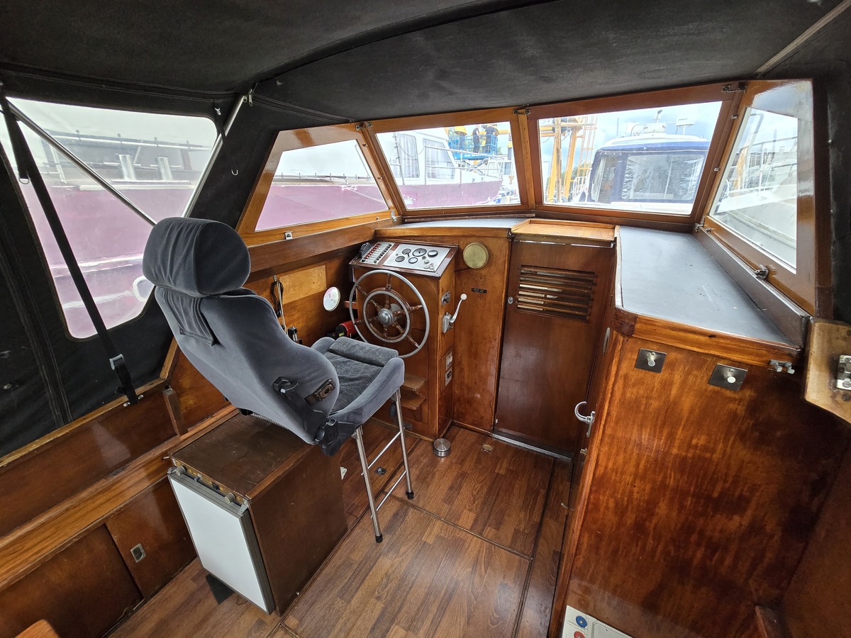 Aquanaut 860 OK 1975 – Stalen kajuitboot met vleugelkiel - Foto 2