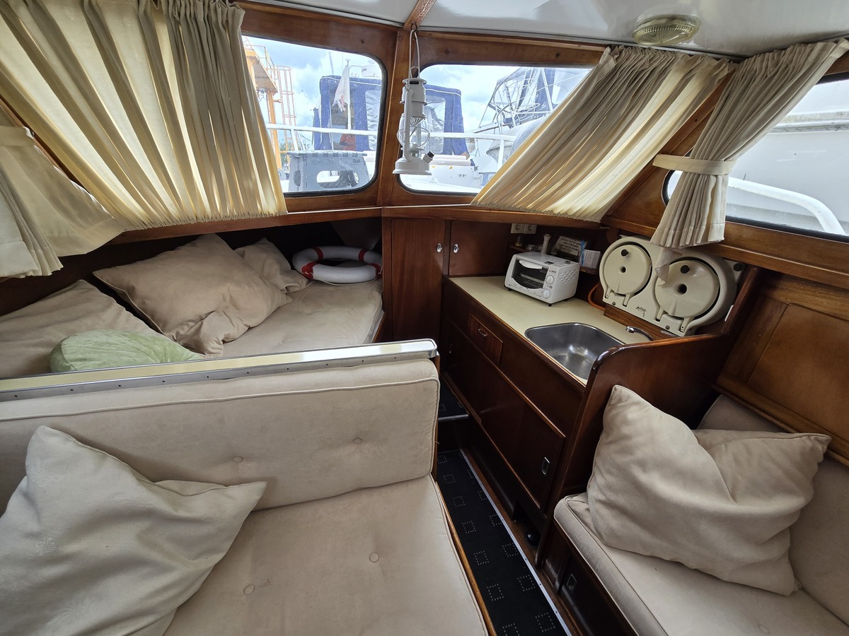 Aquanaut 860 OK 1975 – Stalen kajuitboot met vleugelkiel - Foto 16