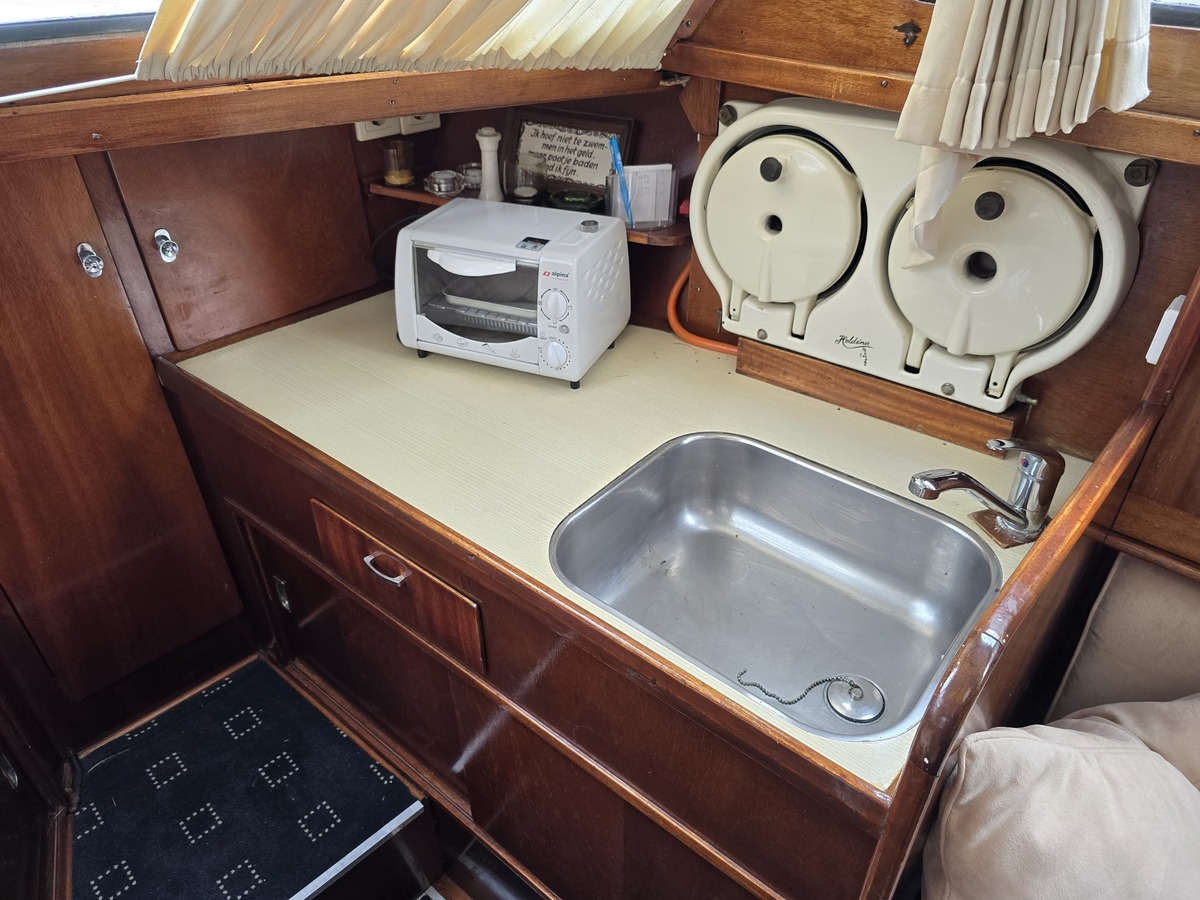 Aquanaut 860 OK 1975 – Stalen kajuitboot met vleugelkiel - Foto 18