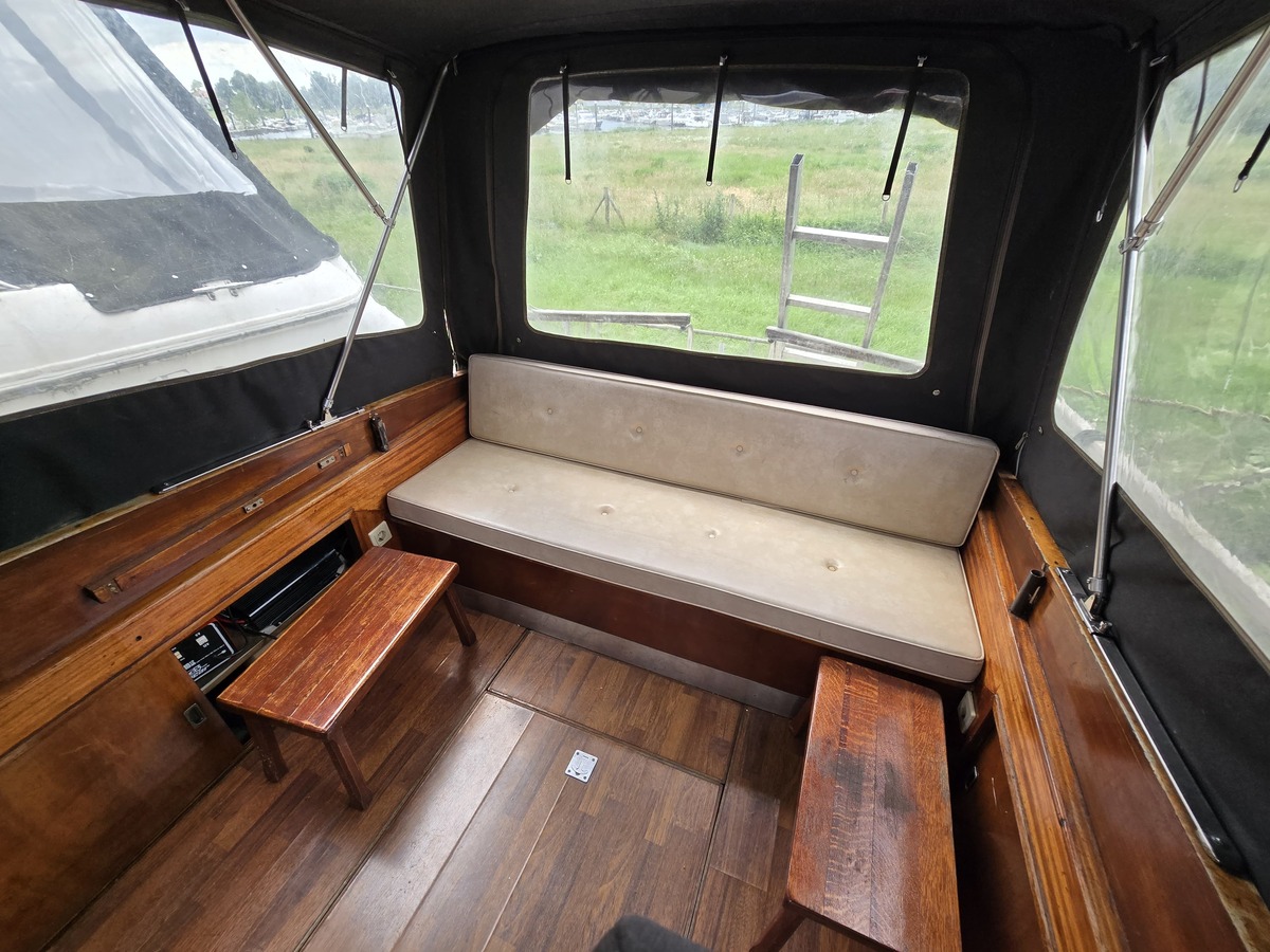 Aquanaut 860 OK 1975 – Stalen kajuitboot met vleugelkiel - Foto 19