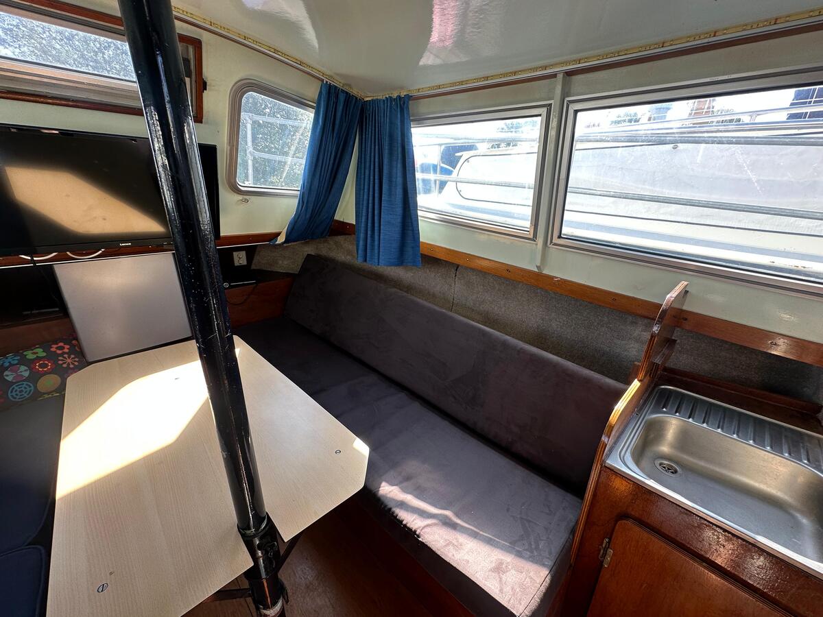 Doerak 780 OK-AK 1971 – Stalen motorjacht met vleugelkiel - Foto 5
