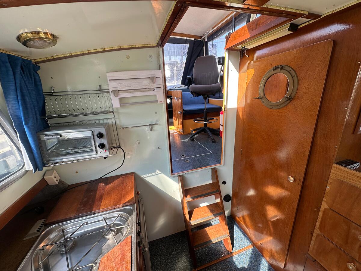 Doerak 780 OK-AK 1971 – Stalen motorjacht met vleugelkiel - Foto 10