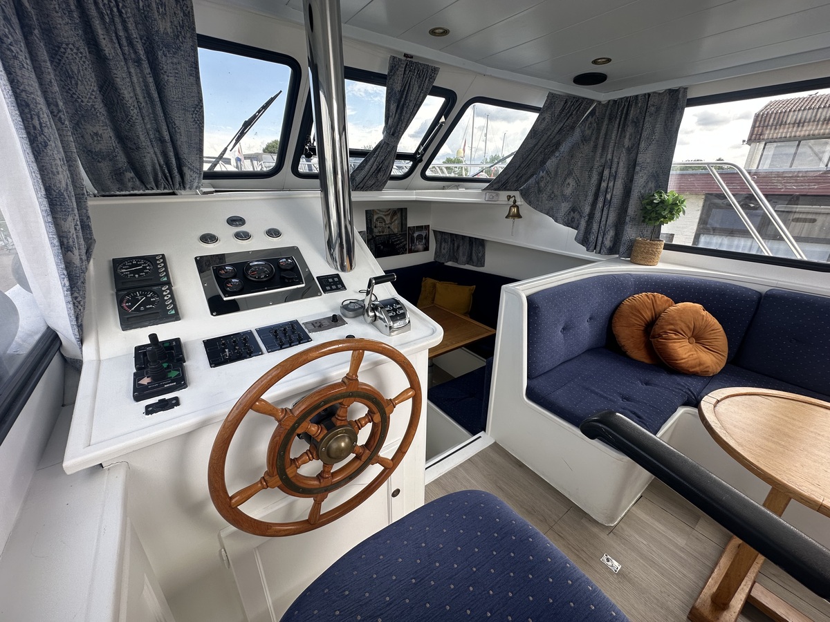 Aqualux 1150 1996 – stalen cruiser met nieuwe motor - Foto 5