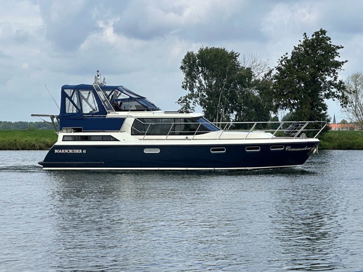 Boarncruiser 41 New Line 1997 – robuust stalen motorjacht