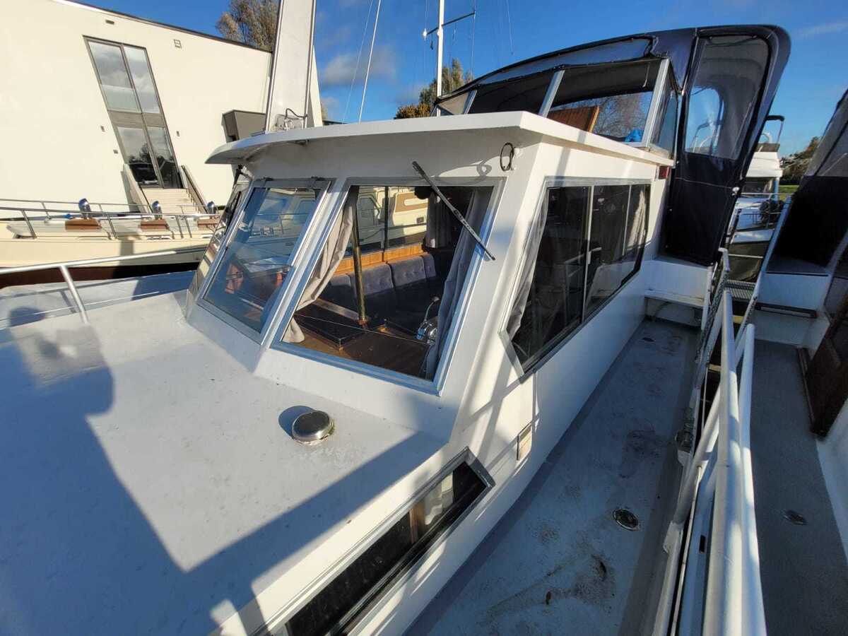 Drettmann 1040 (1980) – stalen verdrongen motorjacht 11m - Foto 23