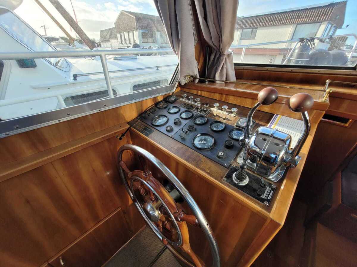 Drettmann 1040 (1980) – stalen verdrongen motorjacht 11m - Foto 10