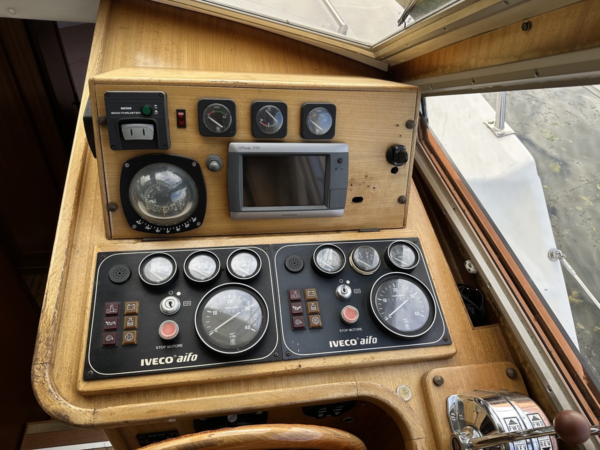 Recla Tarpon 37 GB fly 1997 – Flybridge cruiser met diepgaand - Foto 14