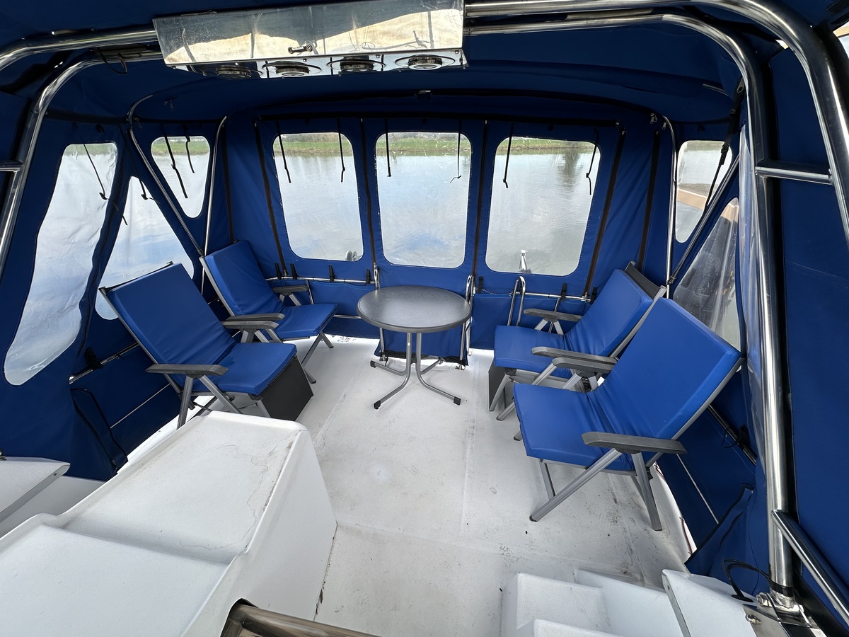 Recla Tarpon 37 GB fly 1997 – Flybridge cruiser met diepgaand - Foto 3
