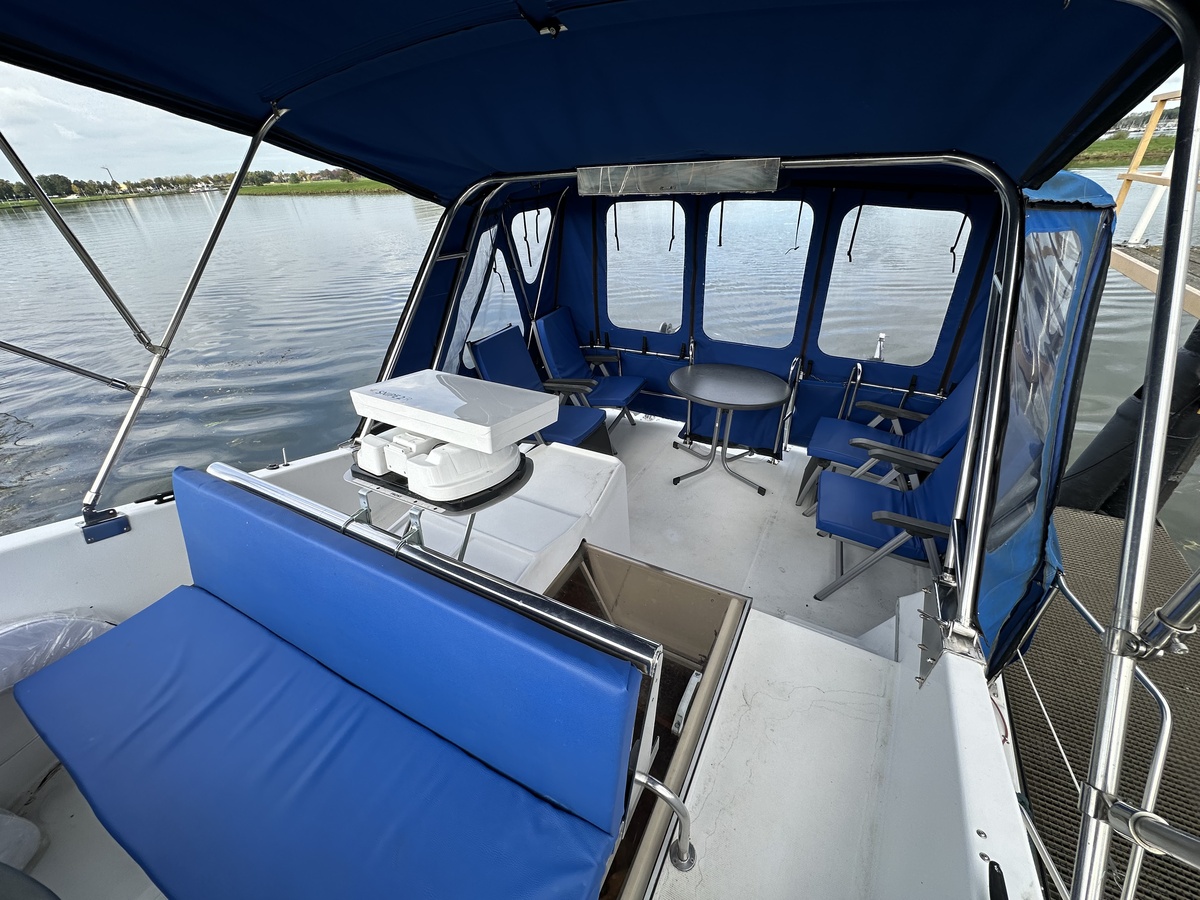 Recla Tarpon 37 GB fly 1997 – Flybridge cruiser met diepgaand - Foto 7