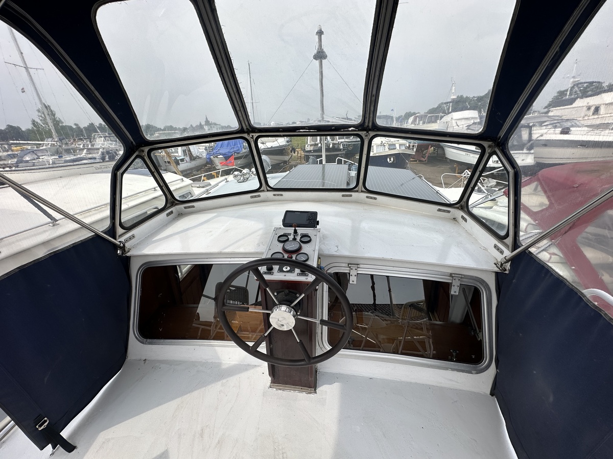 Cascaruda 920 1976 – stalen motorjacht met doorvaarthoogte 3,4m - Foto 2