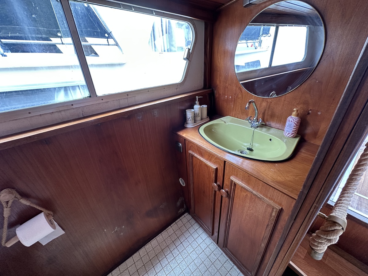 Cascaruda 920 1976 – stalen motorjacht met doorvaarthoogte 3,4m - Foto 29