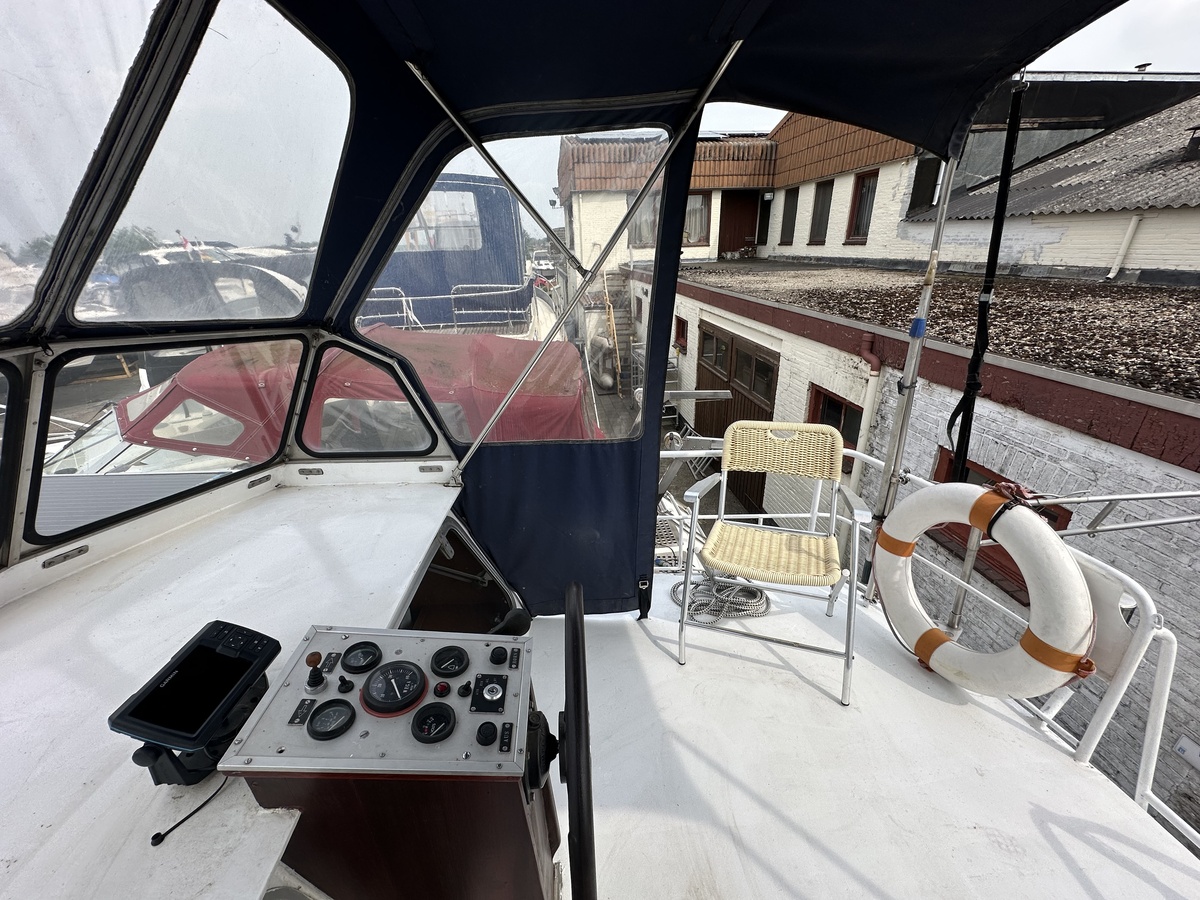 Cascaruda 920 1976 – stalen motorjacht met doorvaarthoogte 3,4m - Foto 4
