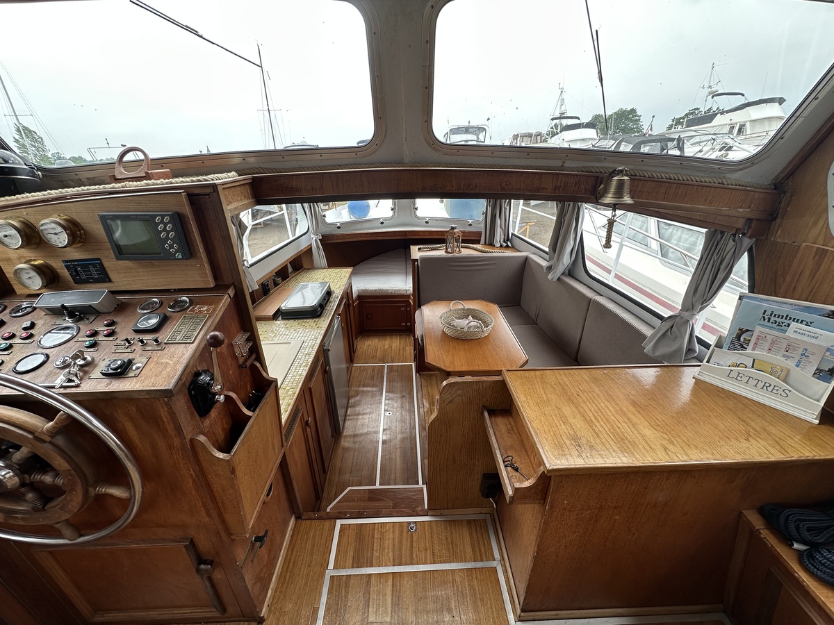 Cascaruda 920 1976 – stalen motorjacht met doorvaarthoogte 3,4m - Foto 7