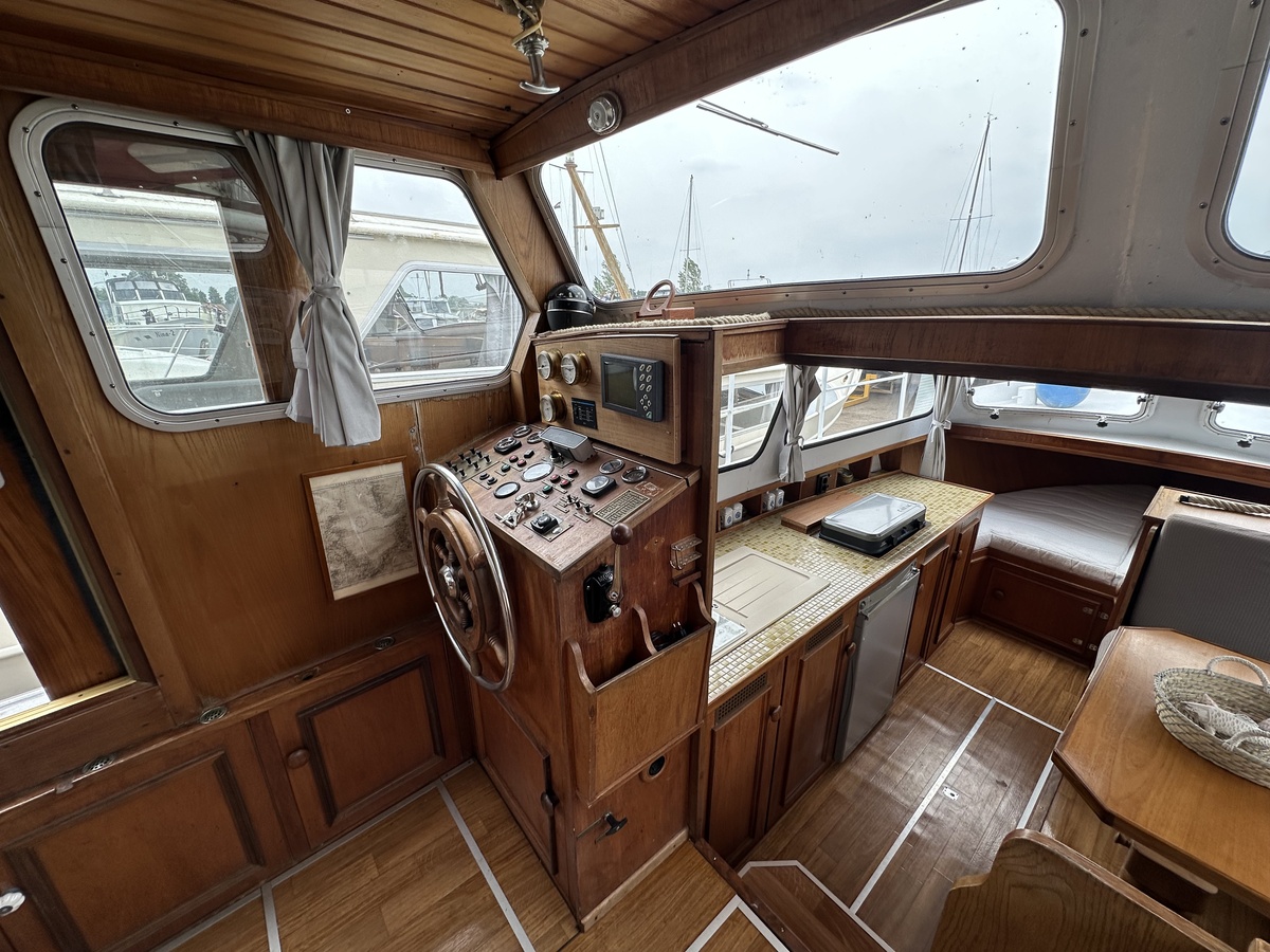 Cascaruda 920 1976 – stalen motorjacht met doorvaarthoogte 3,4m - Foto 8