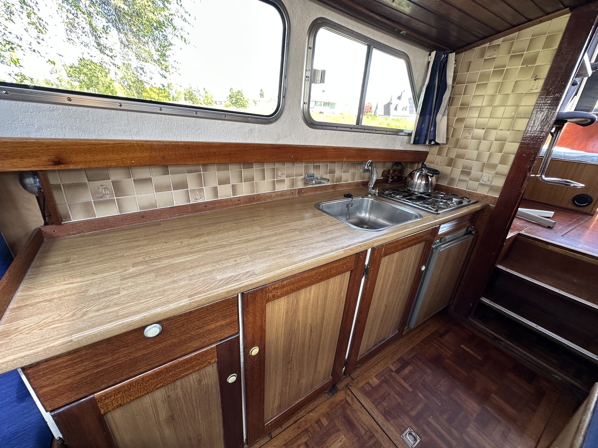 Ten Broeke 8.75 1978 – robuust stalen motorjacht - Foto 16