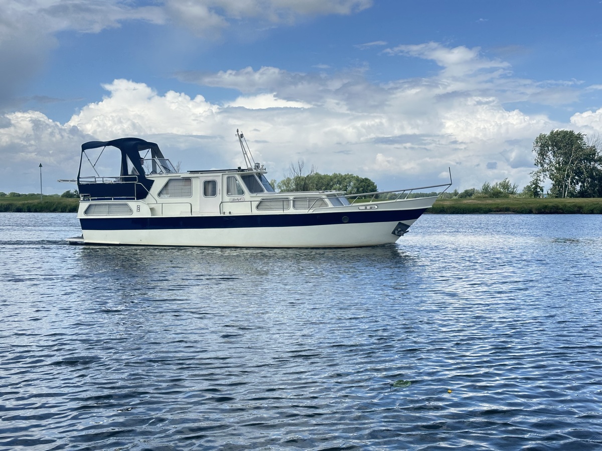 Koolmees kruiser GSAK 1978 – 11,9m stalen kajuitboot - Foto 1