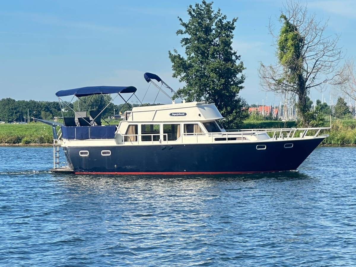 Oomen kruiser fly 1988 – stalen 11,4m met verse motor - Foto 1