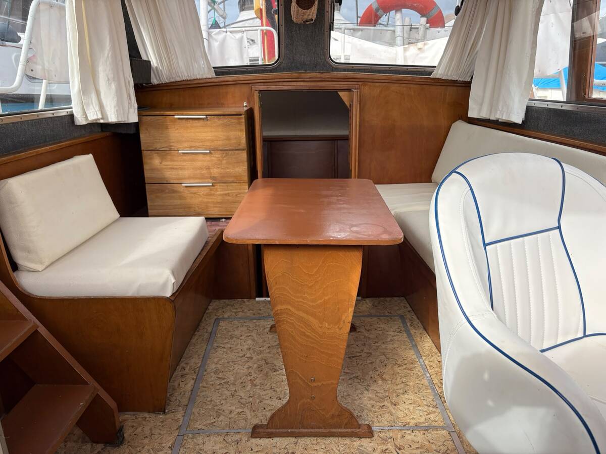 Smelne 950 AK 1989 – stalen kajuitboot met Vetus-diesel - Foto 18
