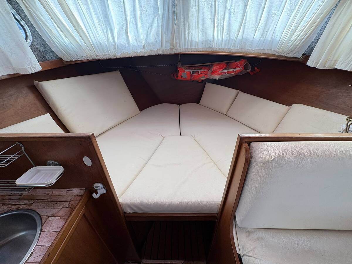 Smelne 950 AK 1989 – stalen kajuitboot met Vetus-diesel - Foto 14