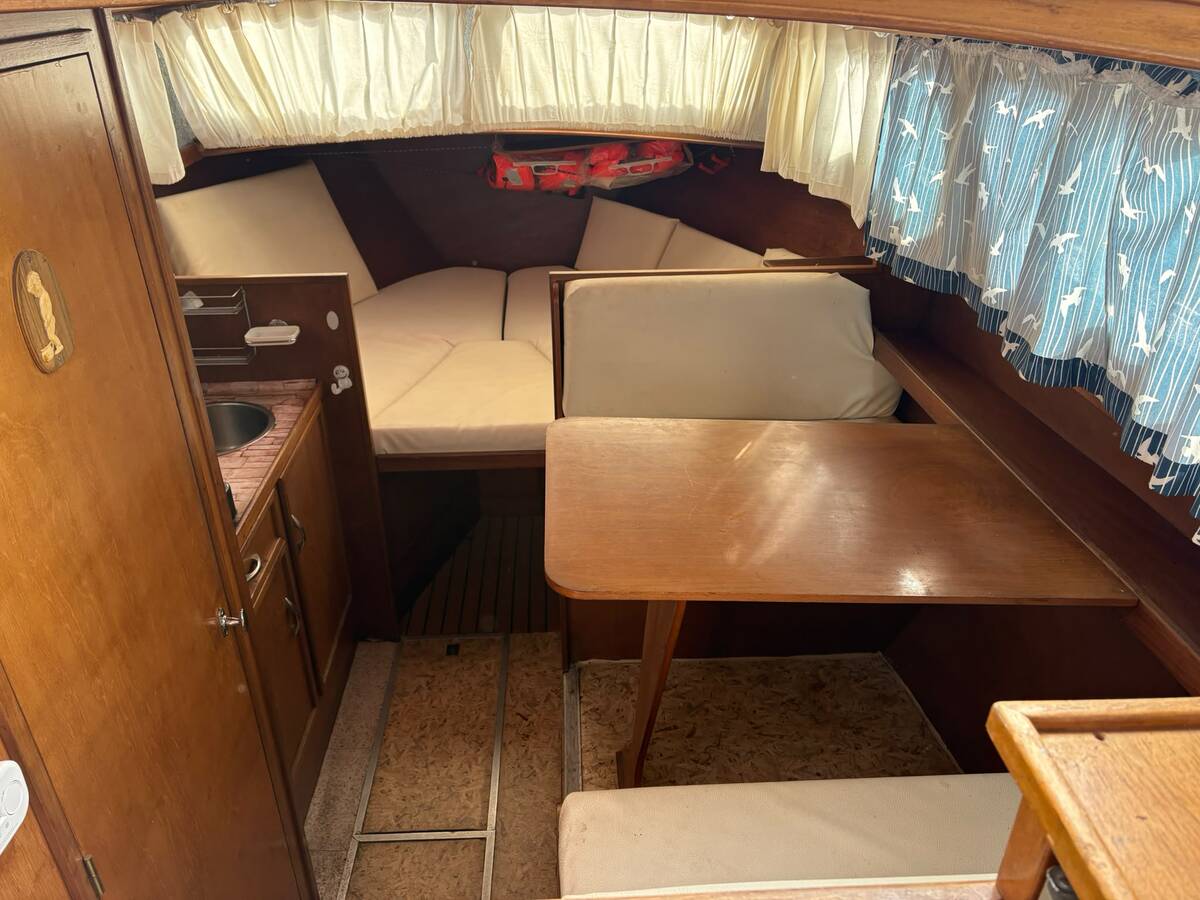 Smelne 950 AK 1989 – stalen kajuitboot met Vetus-diesel - Foto 13