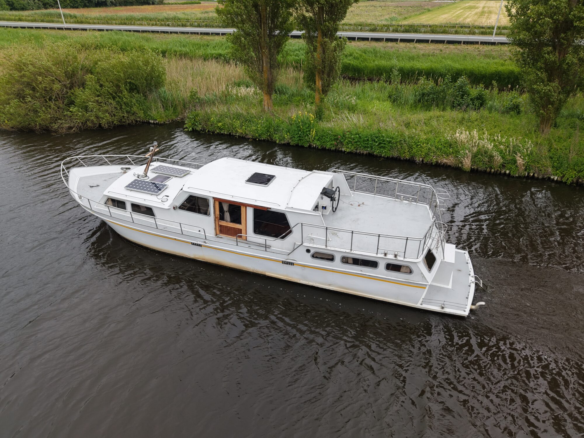 Molenkruiser 13.00 AK Cabrio 1983 – lage doorvaarthoogte 2,25m - Foto 22