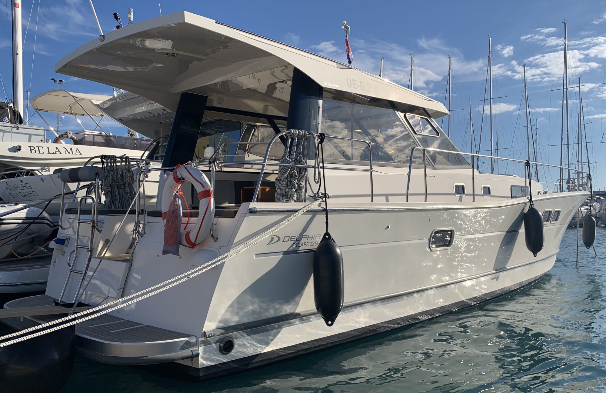 Delphia Escape 1350 (2015) – Drie hutten, boeg- en hekschroef - Foto 26