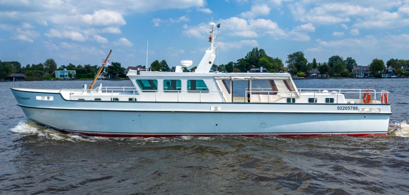 Schlieker Spiegelkotter 19.50 VS 1965 – ruime liveaboard met ligplaats - Foto 11