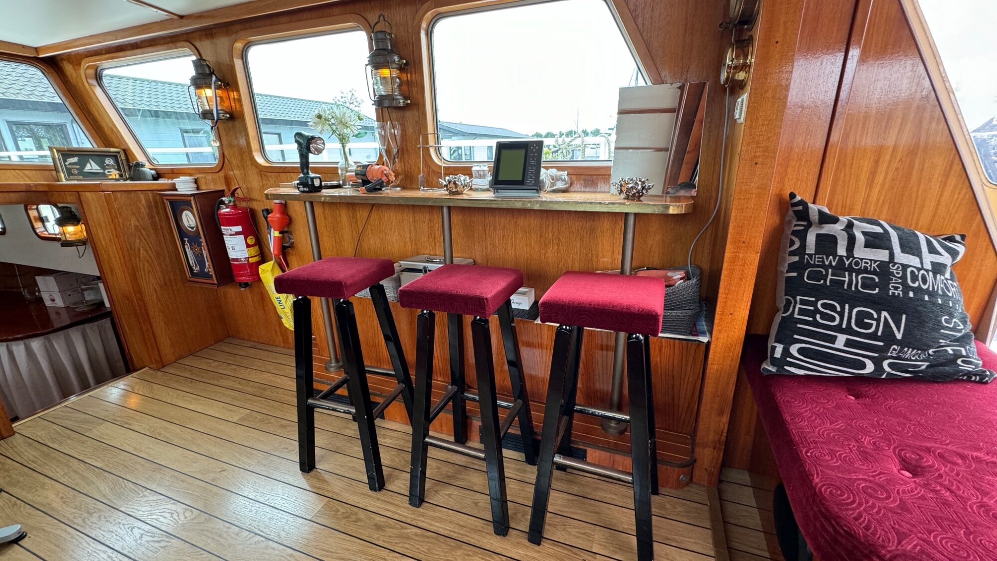 Schlieker Spiegelkotter 19.50 VS 1965 – ruime liveaboard met ligplaats - Foto 15