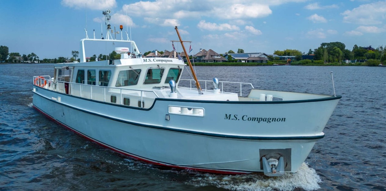 Schlieker Spiegelkotter 19.50 VS 1965 – ruime liveaboard met ligplaats - Foto 10