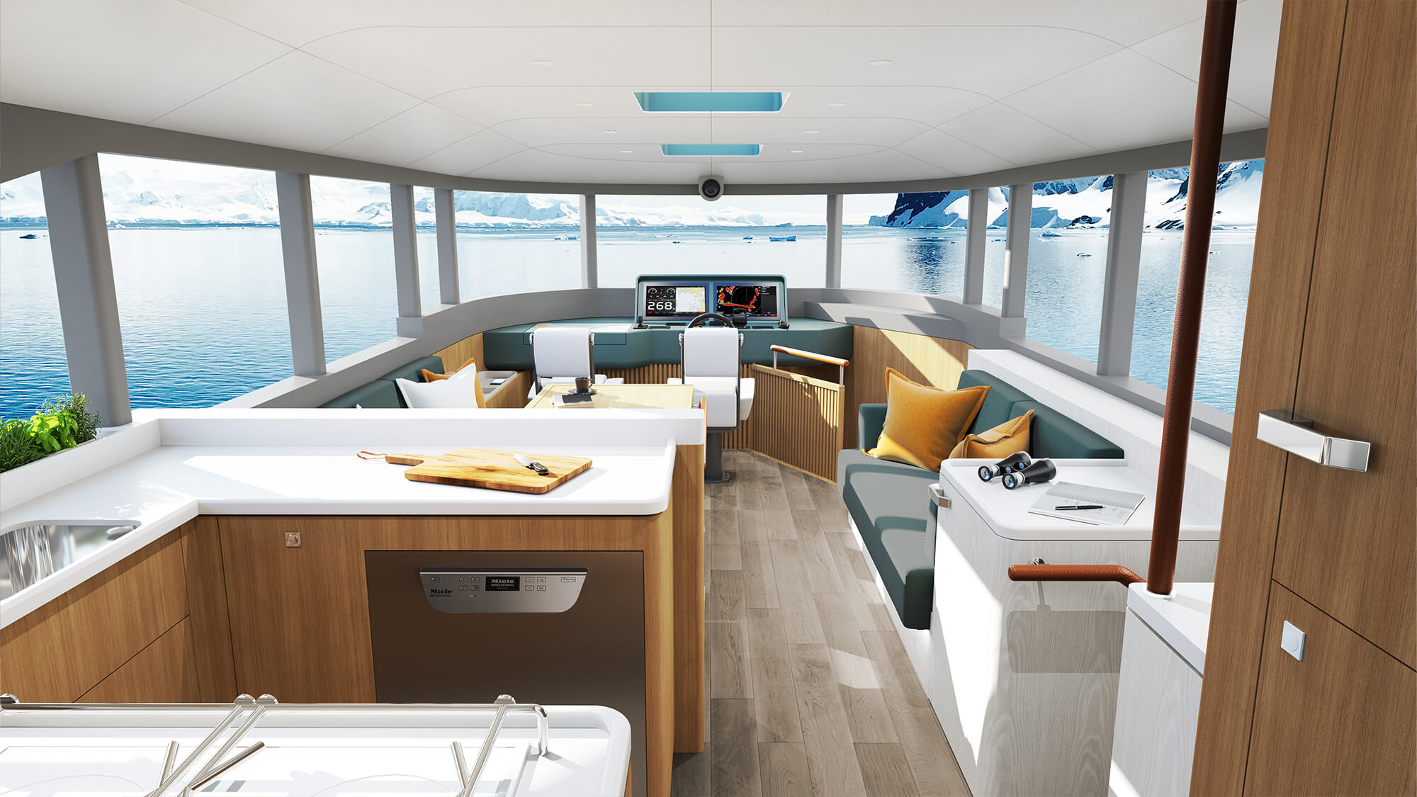 Arksen 65 2025 – aluminium expeditiejacht met 3.700 nm bereik - Foto 8