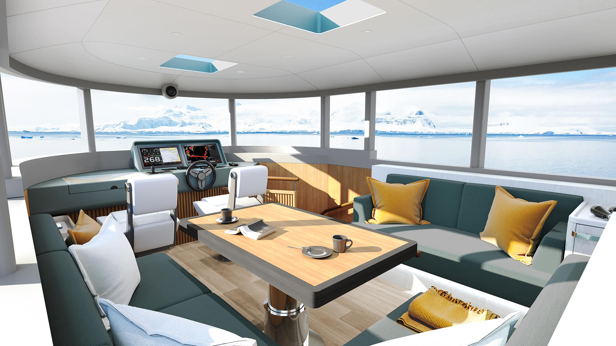 Arksen 65 2025 – aluminium expeditiejacht met 3.700 nm bereik - Foto 9