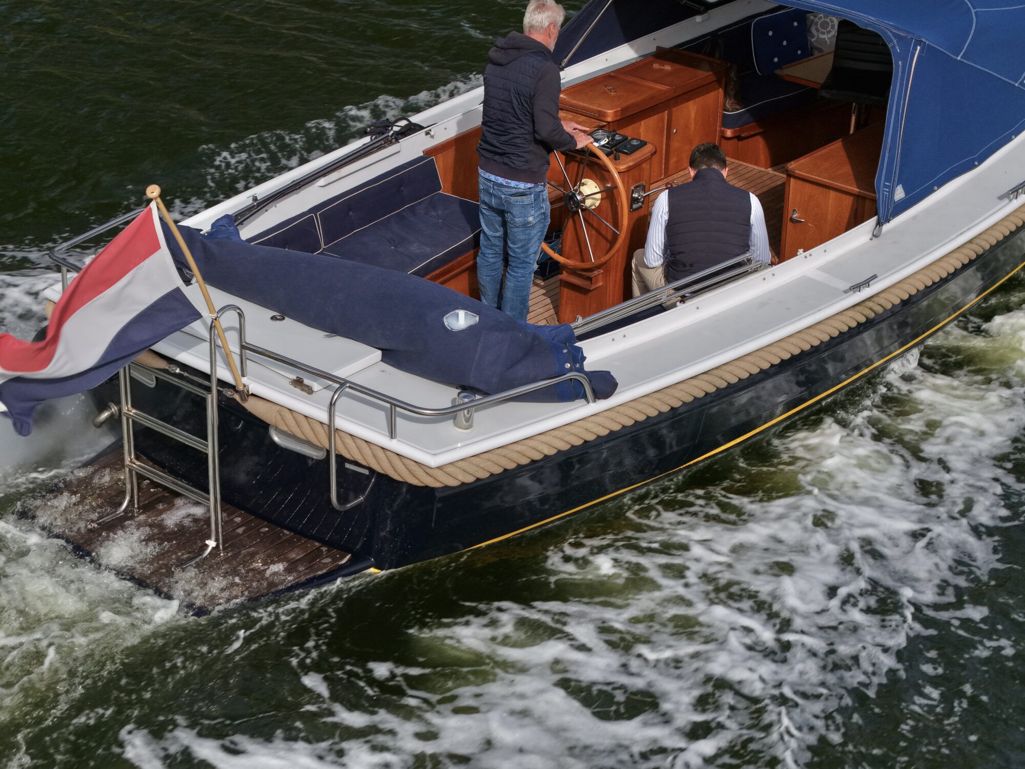 Langenberg Borndiep Vlet 9.30 2006 – Lage doorvaart 1,40m - Foto 4