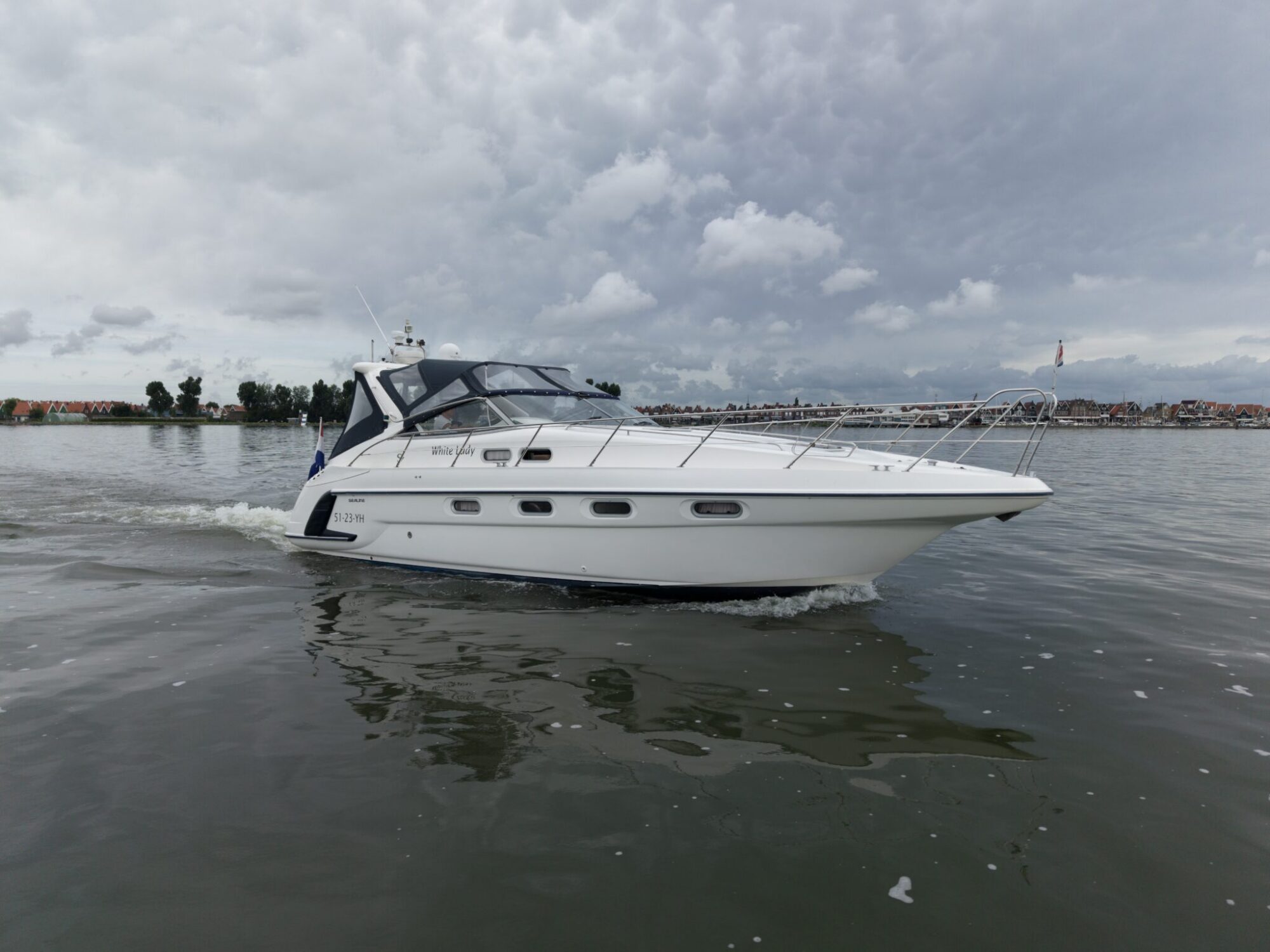 Sealine S37 1998 – sportief motorjacht, BTW betaald - Foto 28