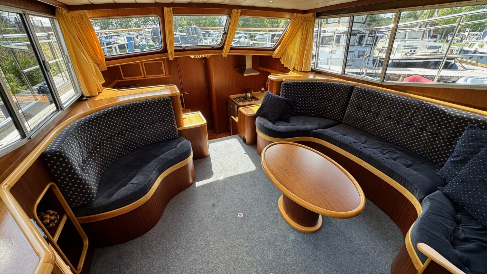 Nowee Caprice 13.00 AK Cabrio 2001 – mahonie interieur & 2 hutten - Foto 12