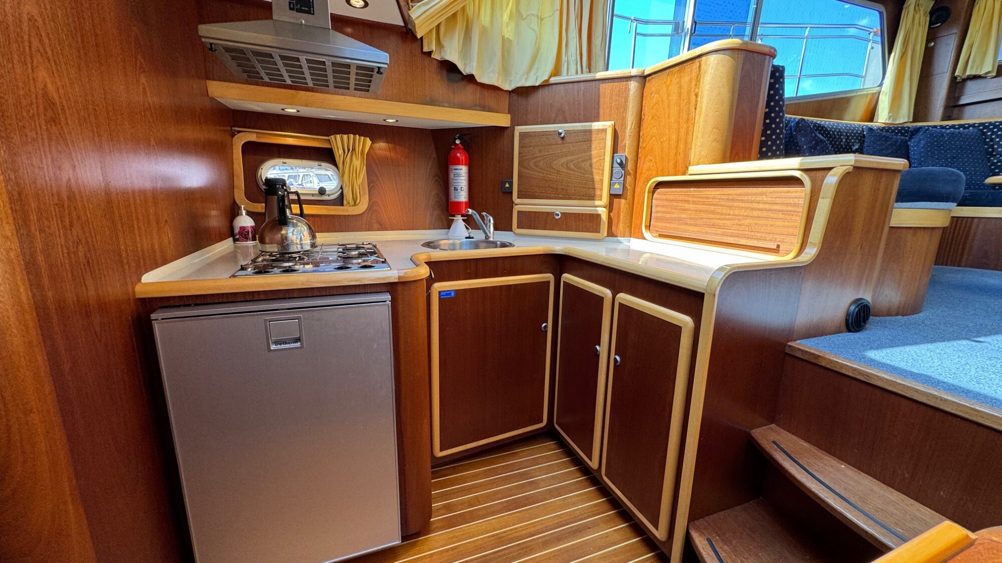 Nowee Caprice 13.00 AK Cabrio 2001 – mahonie interieur & 2 hutten - Foto 19