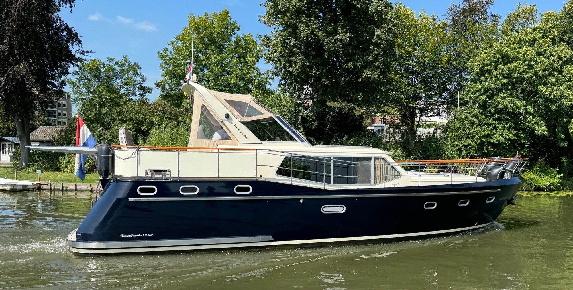Nowee Caprice 13.00 AK Cabrio 2001 – mahonie interieur & 2 hutten - Foto 10