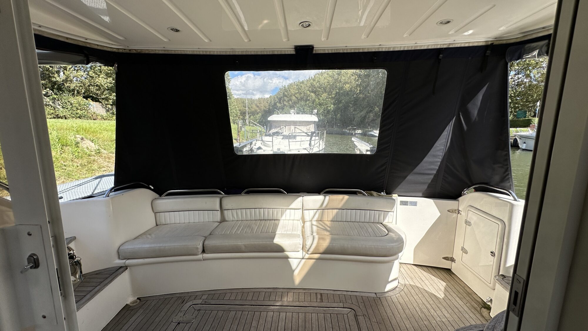 Fairline Phantom 40 1996 – Flybridge met 2×370 pk Volvo - Foto 11