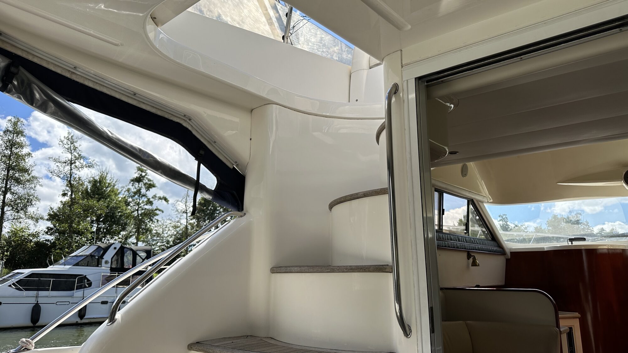 Fairline Phantom 40 1996 – Flybridge met 2×370 pk Volvo - Foto 13
