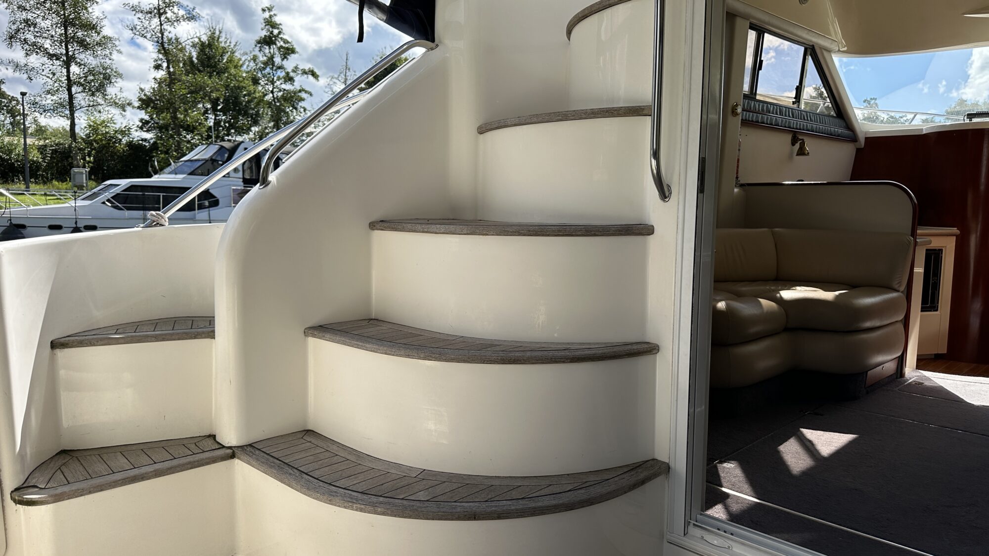 Fairline Phantom 40 1996 – Flybridge met 2×370 pk Volvo - Foto 14