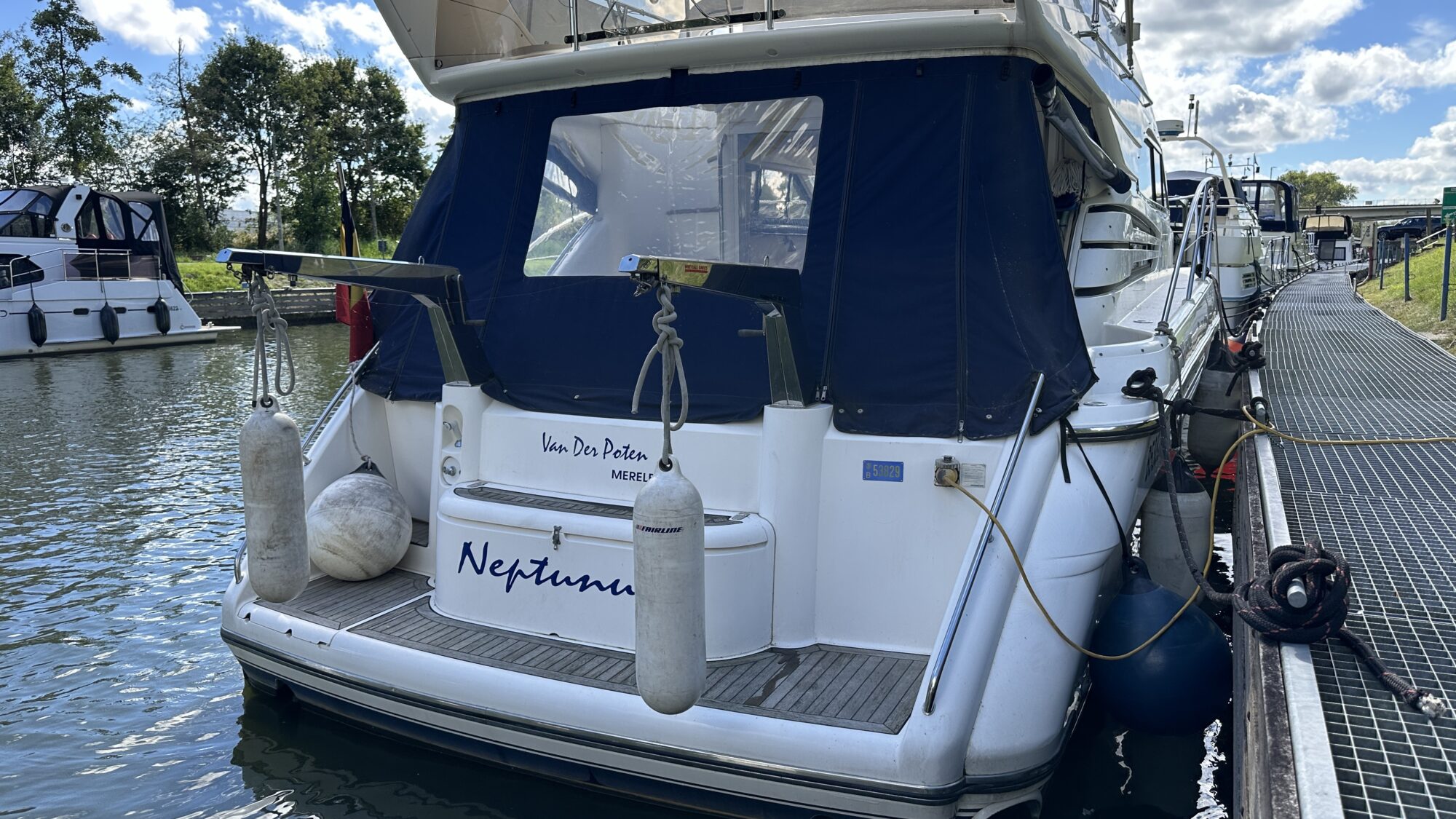 Fairline Phantom 40 1996 – Flybridge met 2×370 pk Volvo - Foto 24