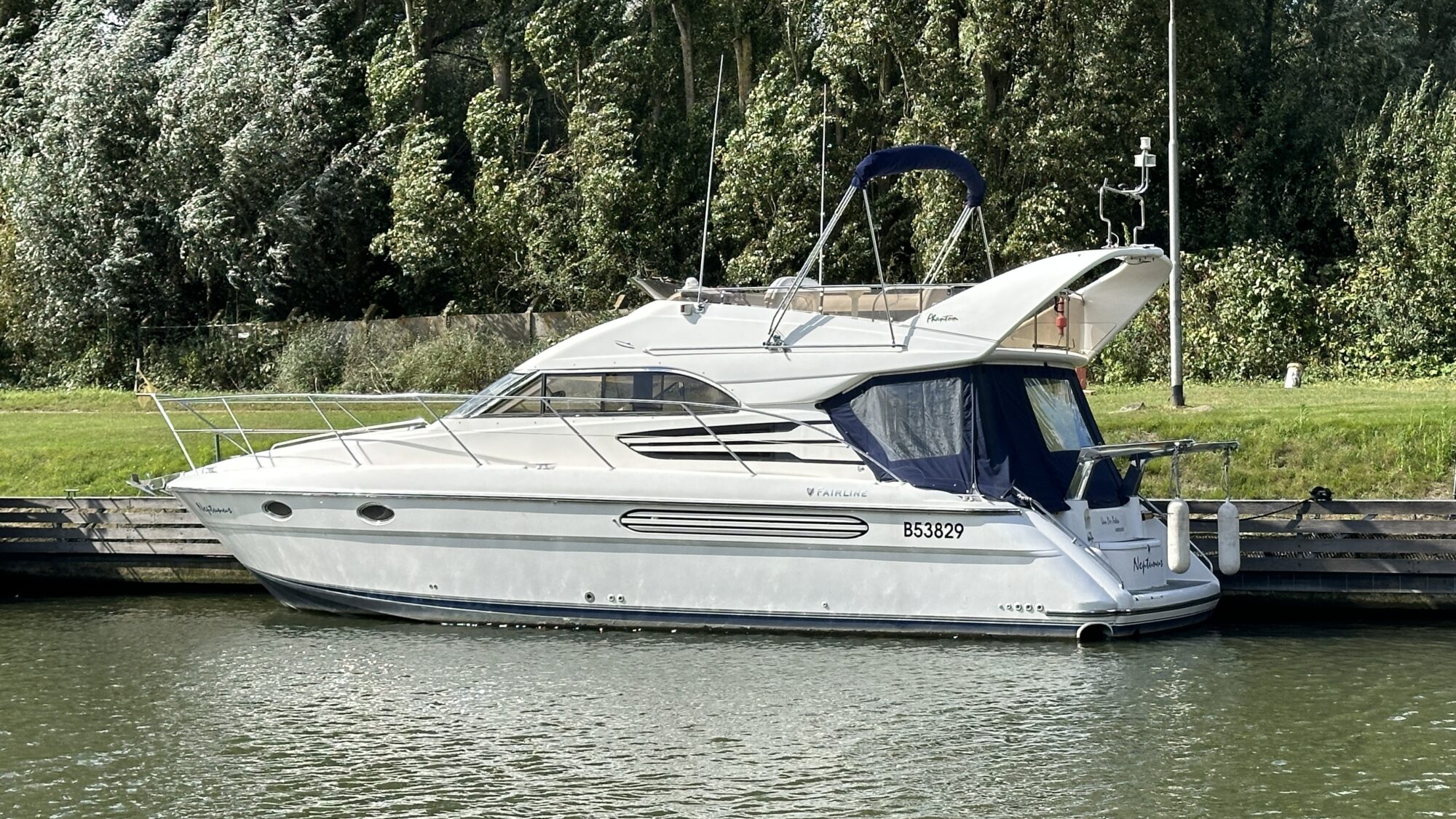 Fairline Phantom 40 1996 – Flybridge met 2×370 pk Volvo - Foto 25