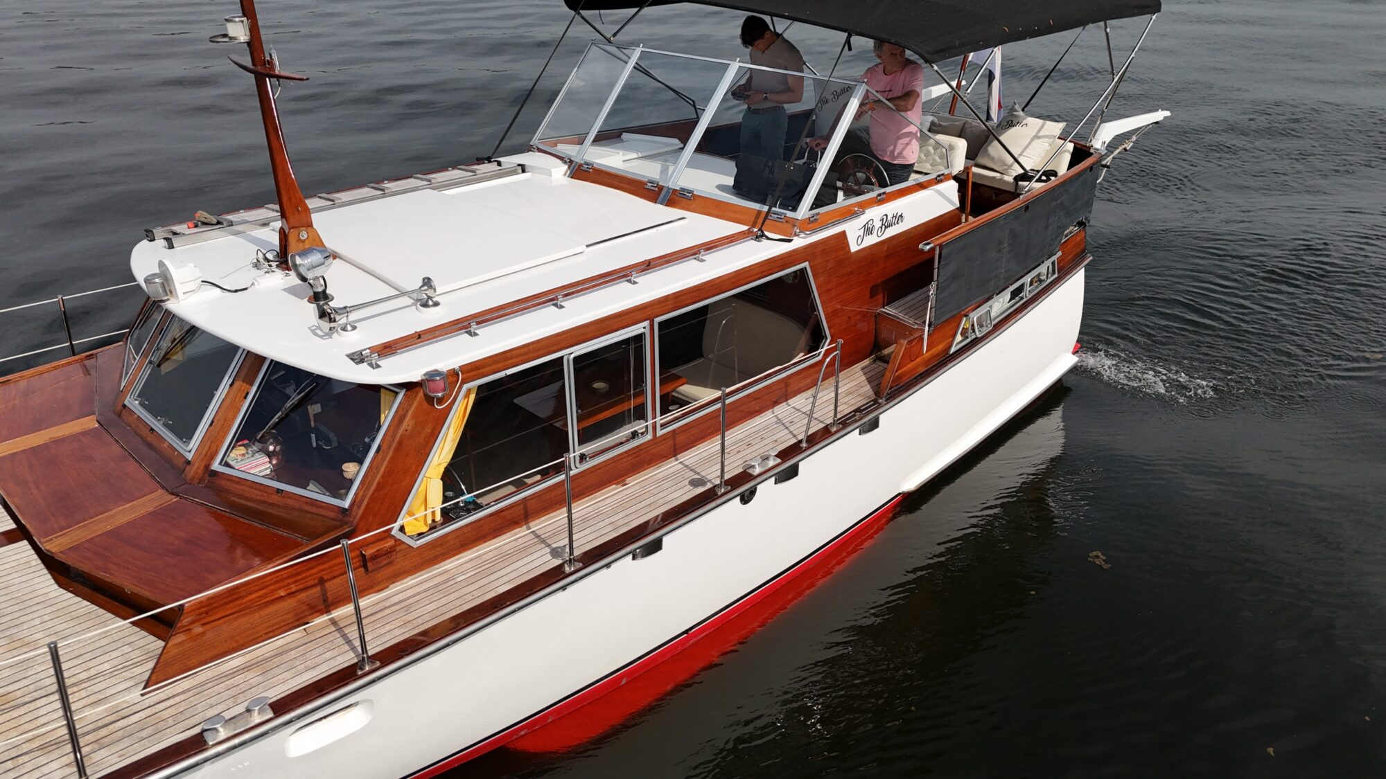 Lowland Rondspant Kruiser 13.00 AK Cabrio 1974 – 2-huts staalsteven - Foto 8