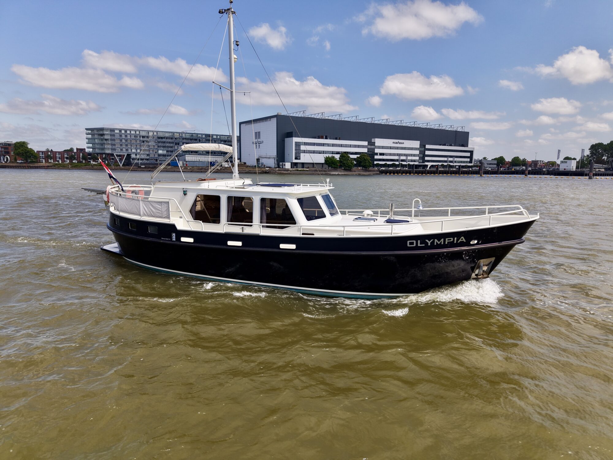 Monty Bank Kotter 41 AK Cabrio 1993 – Stalen kotter met 6 kojen - Foto 27