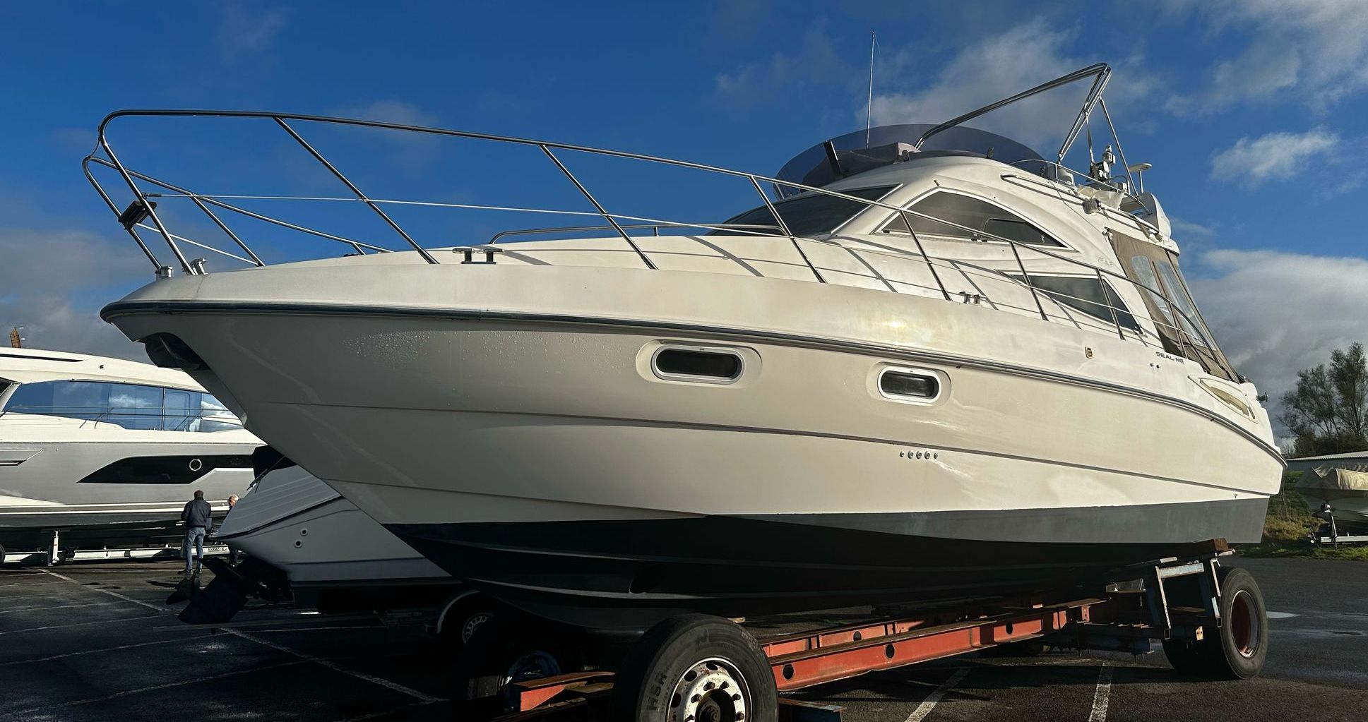Sealine F34 Flybridge 2009 – dubbele Volvo, 2 hutten - Foto 26